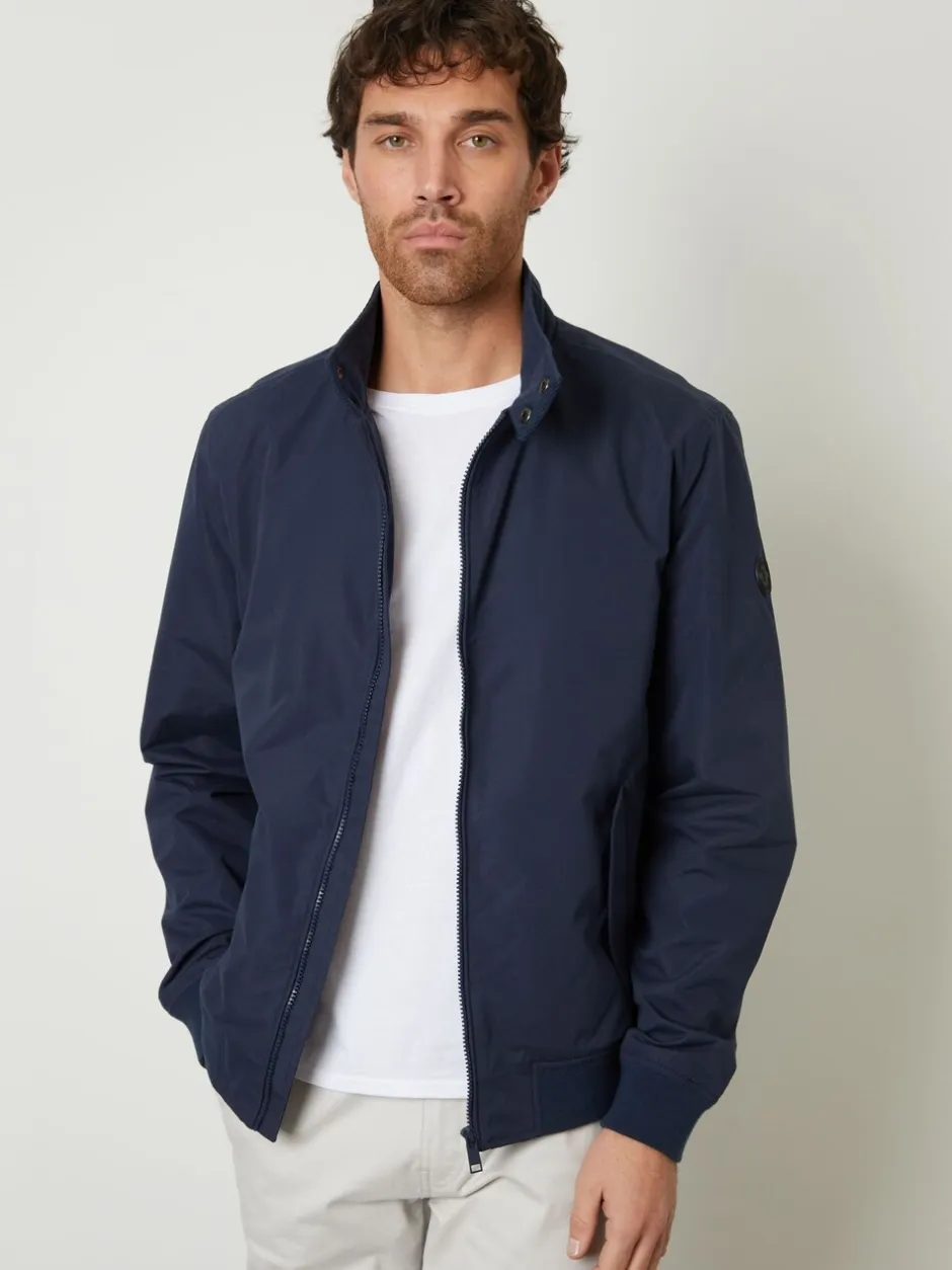 Jassen En Jacks*Threadbare - Harrington jack met ritssluiting Marineblauw