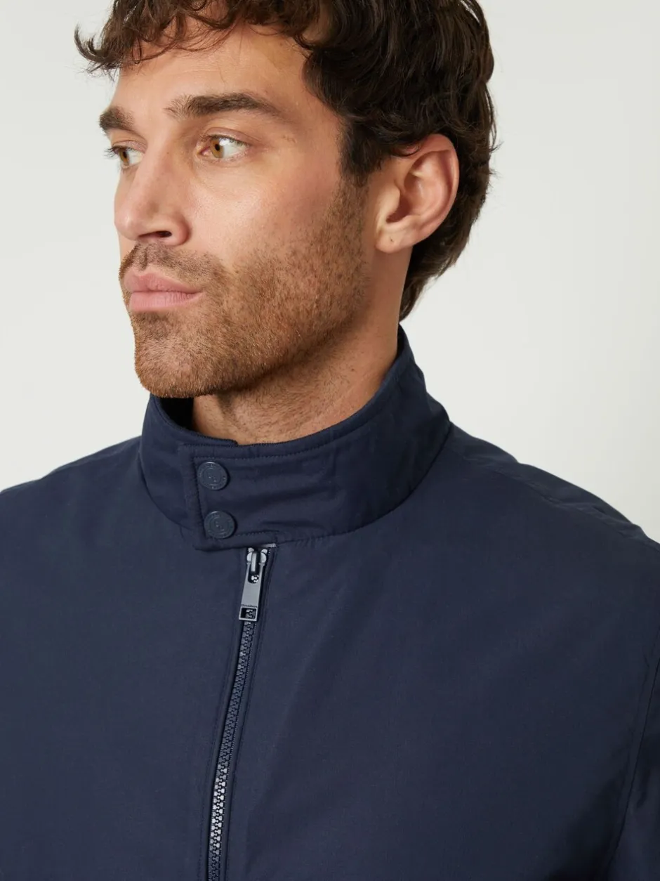 Jassen En Jacks*Threadbare - Harrington jack met ritssluiting Marineblauw