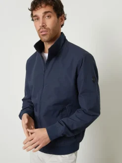 Jassen En Jacks*Threadbare - Harrington jack met ritssluiting Marineblauw