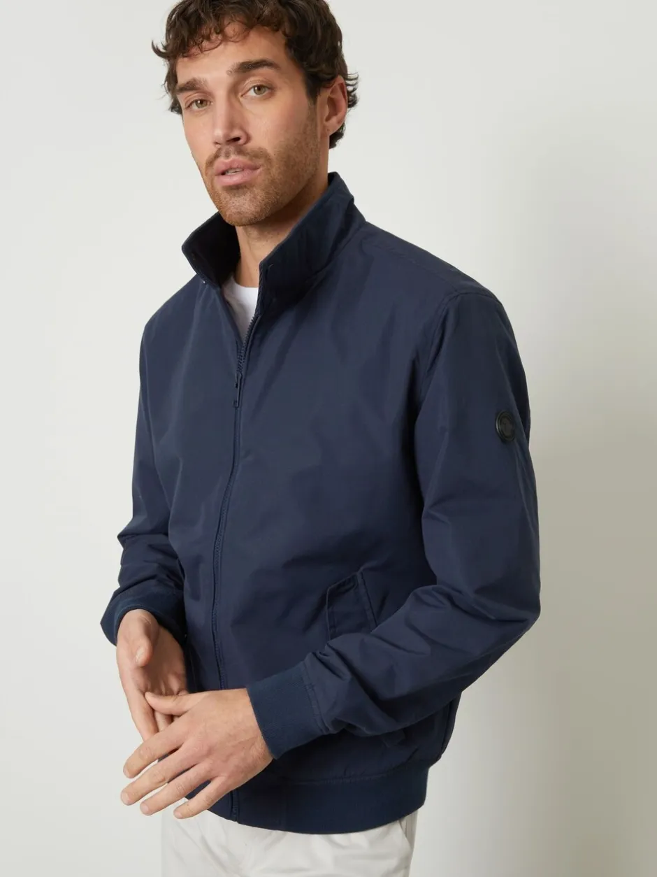 Jassen En Jacks*Threadbare - Harrington jack met ritssluiting Marineblauw