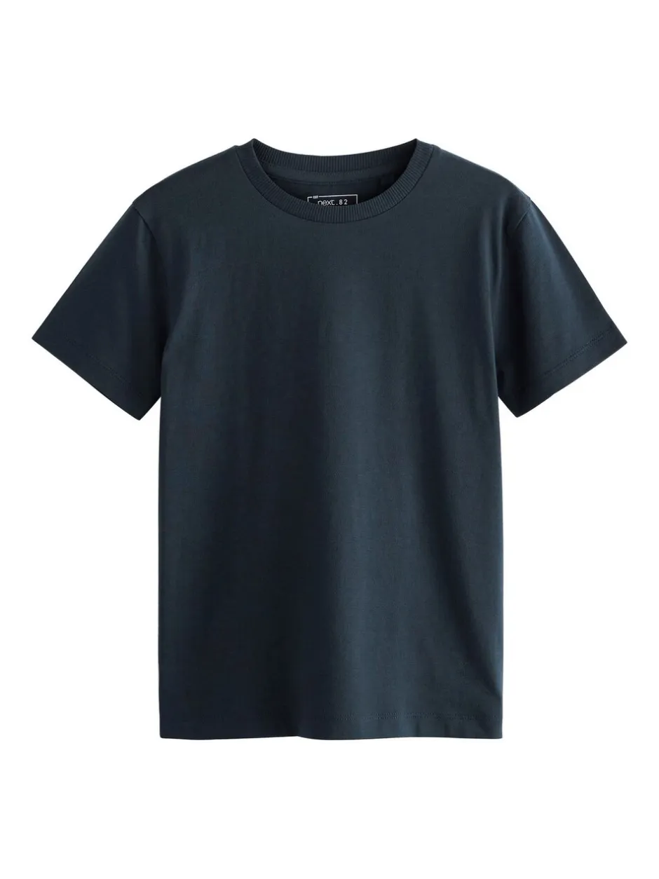 T-Shirts|Tops|Next Marineblauw - T-shirt met korte mouwen (3-16jr)