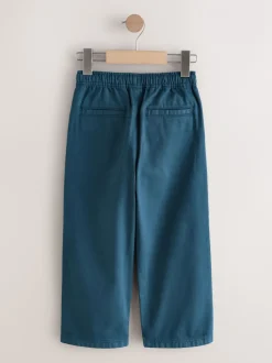 Jeans*Next - Twill jeans met aantrekkoord (3-16jr) Marineblauw
