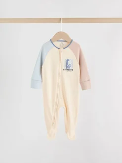 Multipacks|Babypakjes En Babypyjama's|Next - Verpakking van 4 baby pyjama's met tweewegrits (0mnd -2jr) Marineblauw