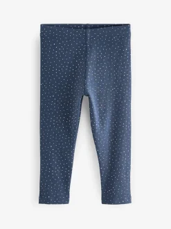 Broeken En Leggings*Next - Verpakking van 5 geribbelde Leggings (3mnd -7jr) Marineblauw