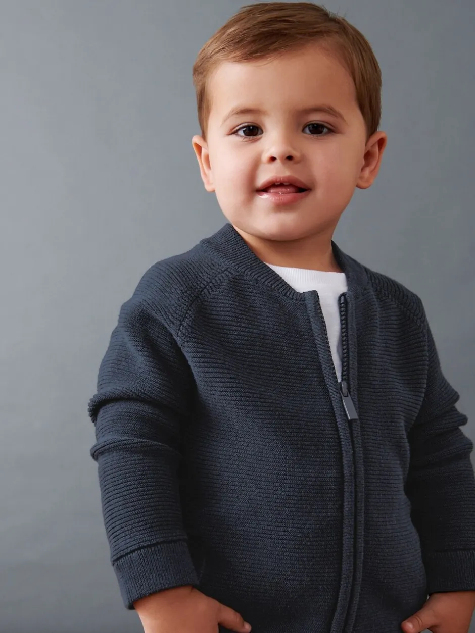 Truien En Breisels*Next Marineblauw - Vest met ritssluiting (3 mnd-7 jr)