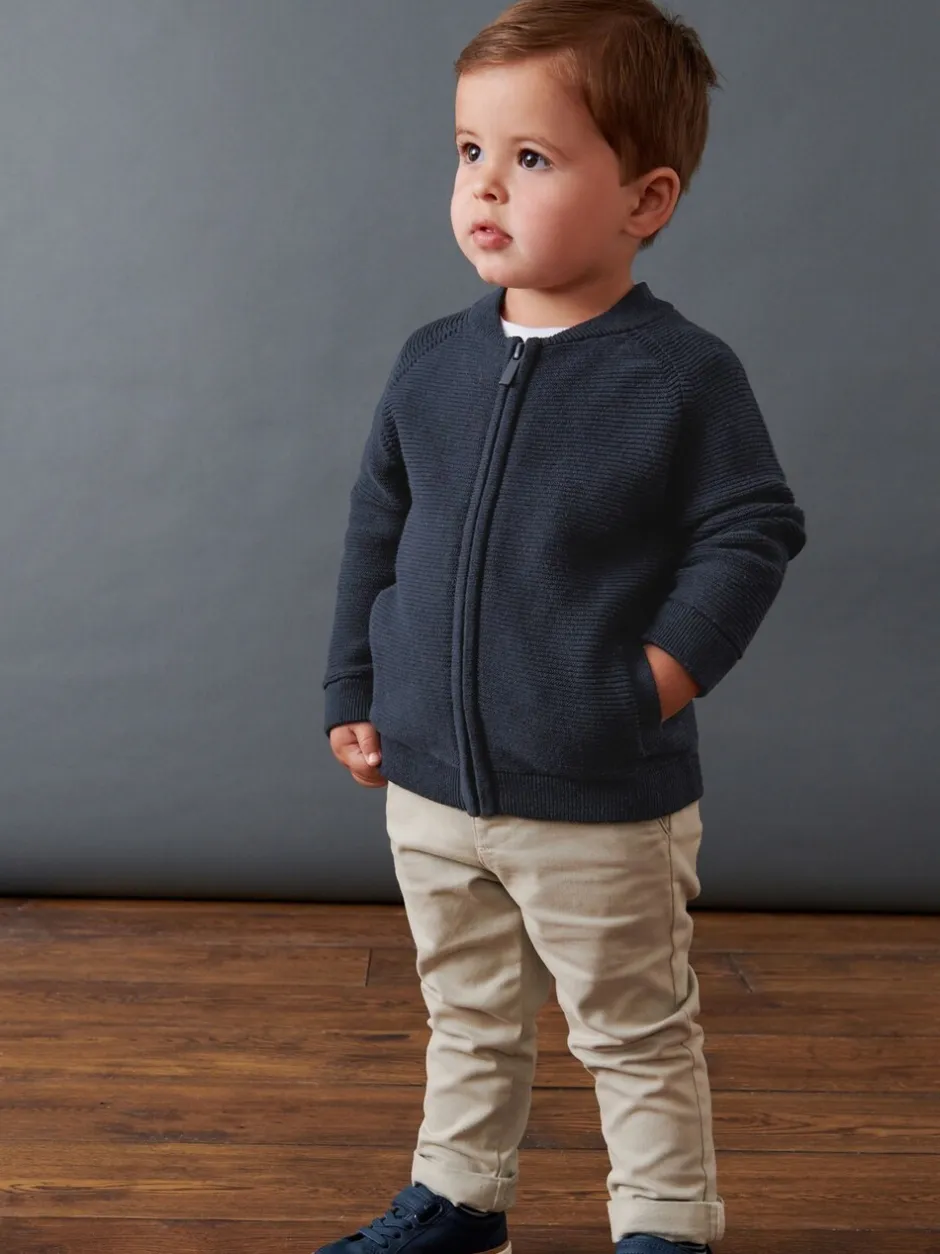 Truien En Breisels*Next Marineblauw - Vest met ritssluiting (3 mnd-7 jr)