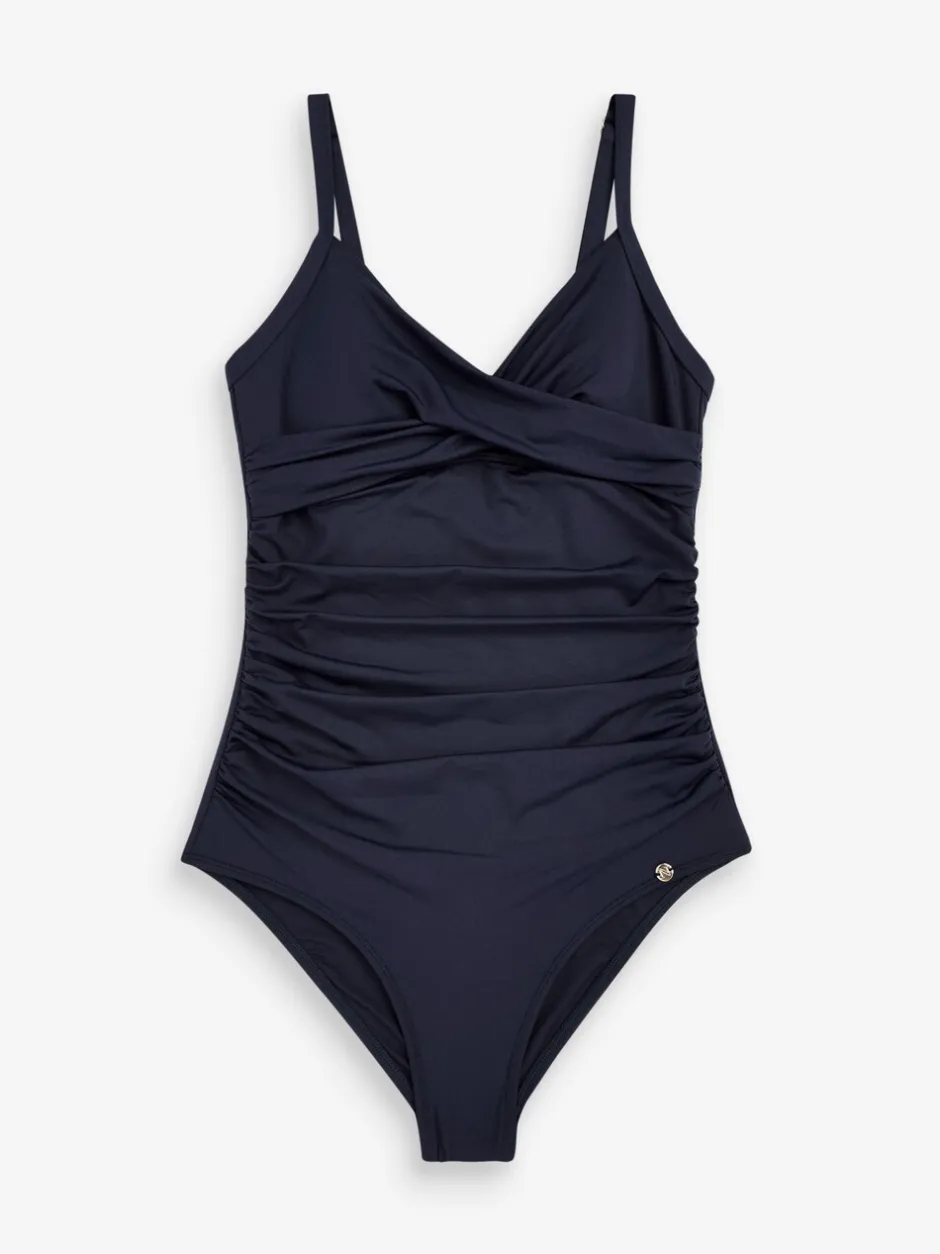 Badkleding*Next - Vormgevend badpak met buikcorrectie Marineblauw