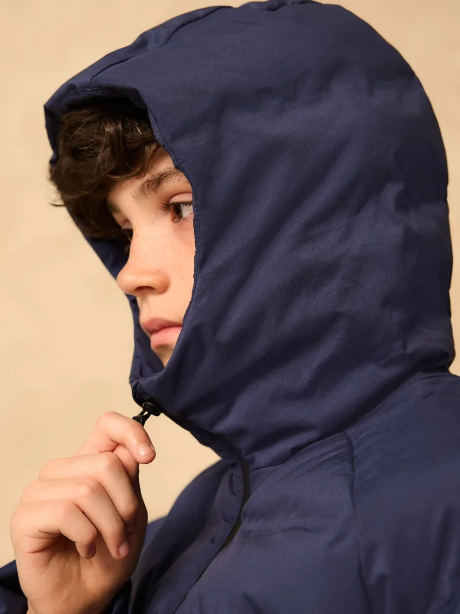 Schoolkleding|Jassen En Jacks*Next - Waterdicht halfzwaar jack met capuchon (3-17jr) Marineblauw