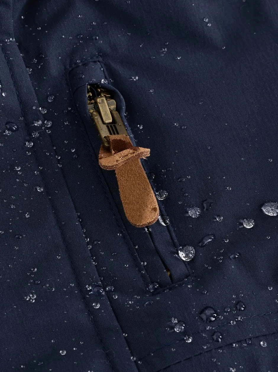 Jassen, Jacks En Kinderwagenpakjes|Schoolkleding*Next Marineblauw - Waterdichte parka met borgvoering (3mnd -7jr)