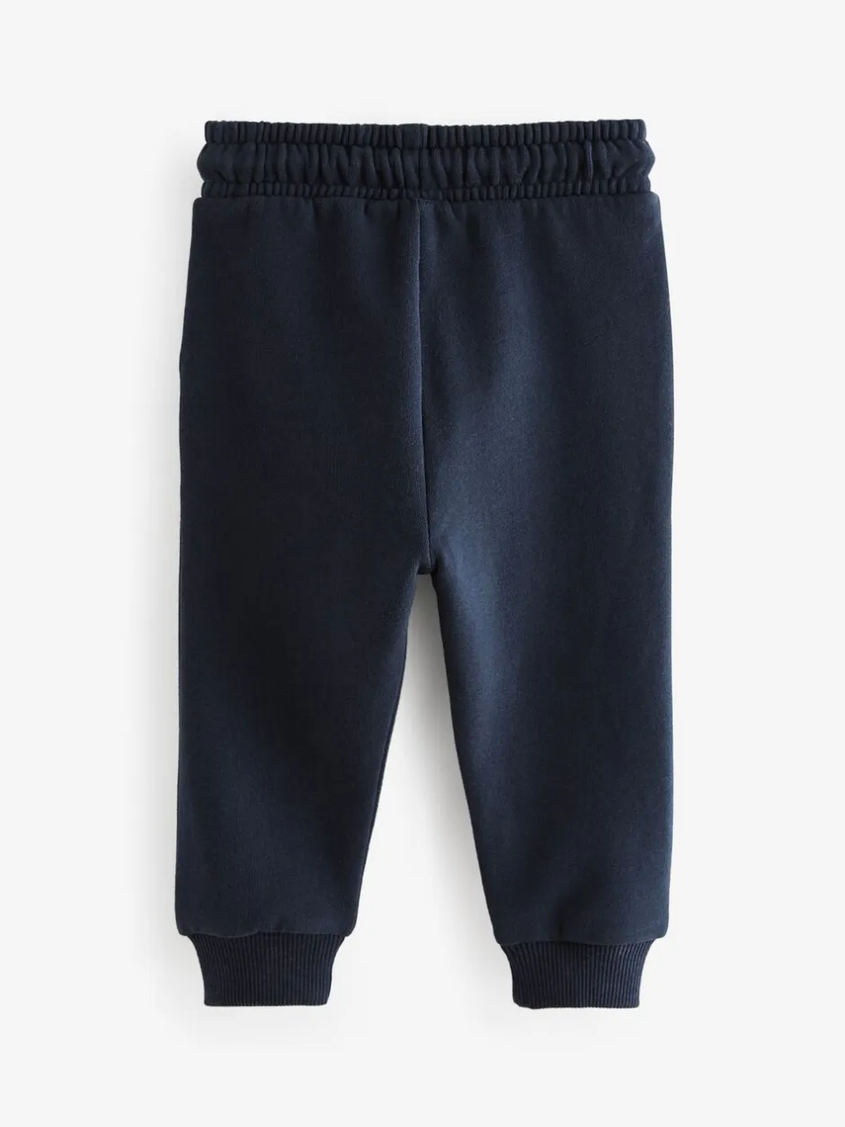 Jeans En Joggingbroeken|Next Marineblauw - Zacht aanvoelende jersey joggingbroek (3 mnd-7 jr)