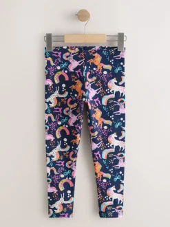 Broeken En Leggings|Next Marineblauw eenhoorn - Legging (3-16 jr)