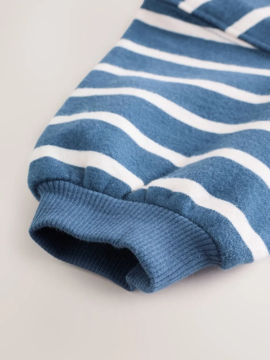 Sets En Combisets|Truien En Breisels*Next - Set met sweatshirt en legging (3 mnd-7 jr) Marineblauw gestreept met personages