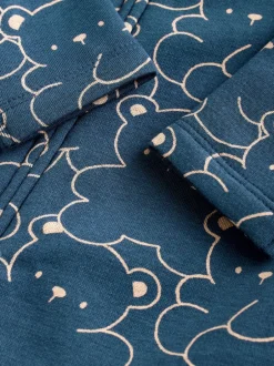 Babypakjes En Babypyjama's*Next - Babypyjama met fleecevoering Marineblauw met berenprint
