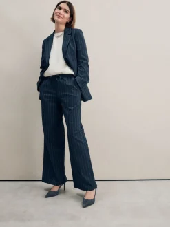 Schoenen Met Hakken|Next Marineblauw suède - Leren mid-court pumps