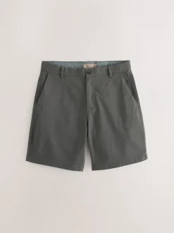 Shorts|Next - Ruimvallende pasvorm. - Set van 2 chinoshorts met stretch Marineblauw/antraciet