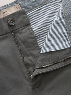 Shorts|Next - Ruimvallende pasvorm. - Set van 2 chinoshorts met stretch Marineblauw/antraciet