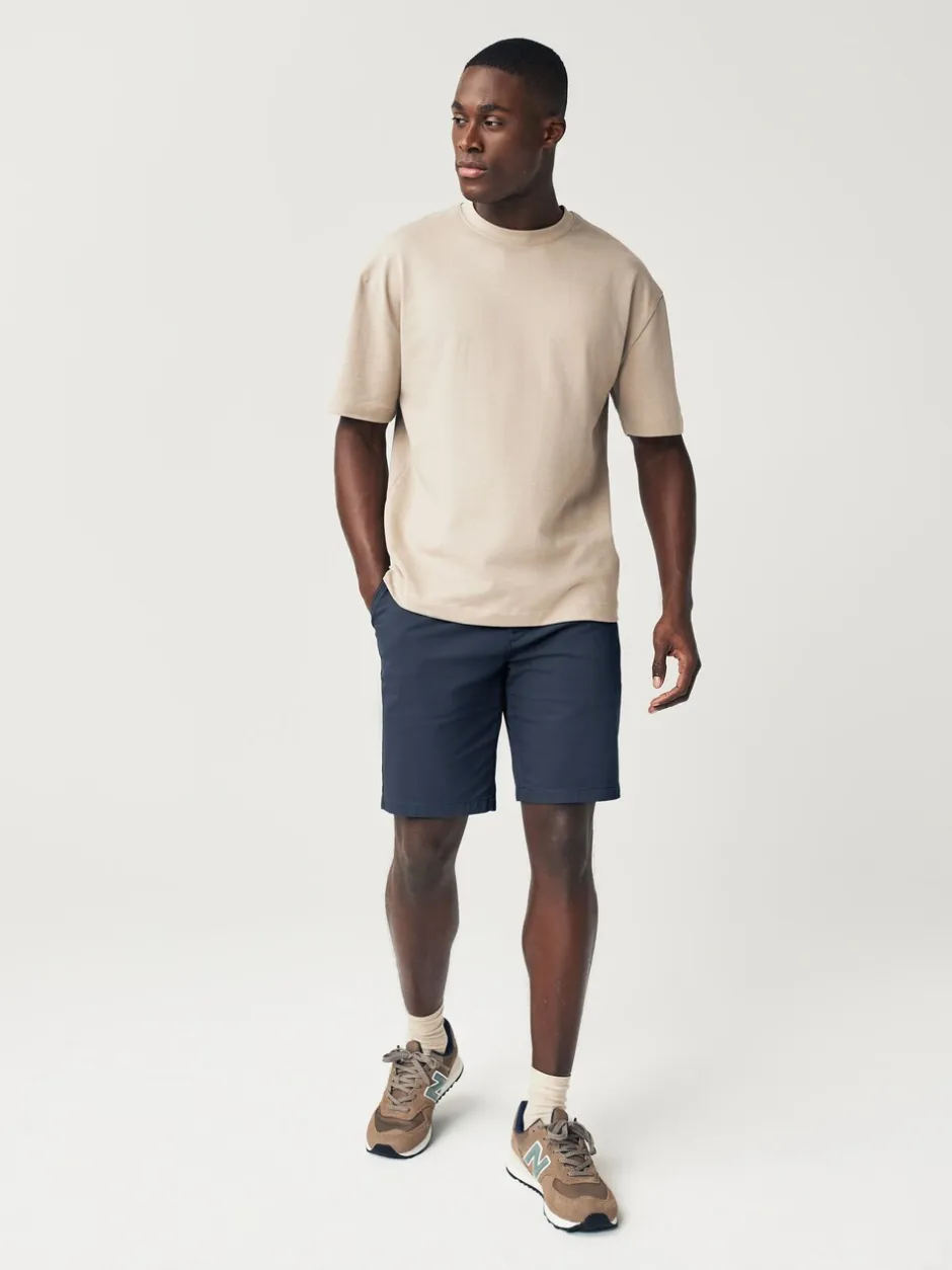 Shorts|Next - Slim Fit - Set van 2 chinoshorts met stretch Marineblauw/antraciet