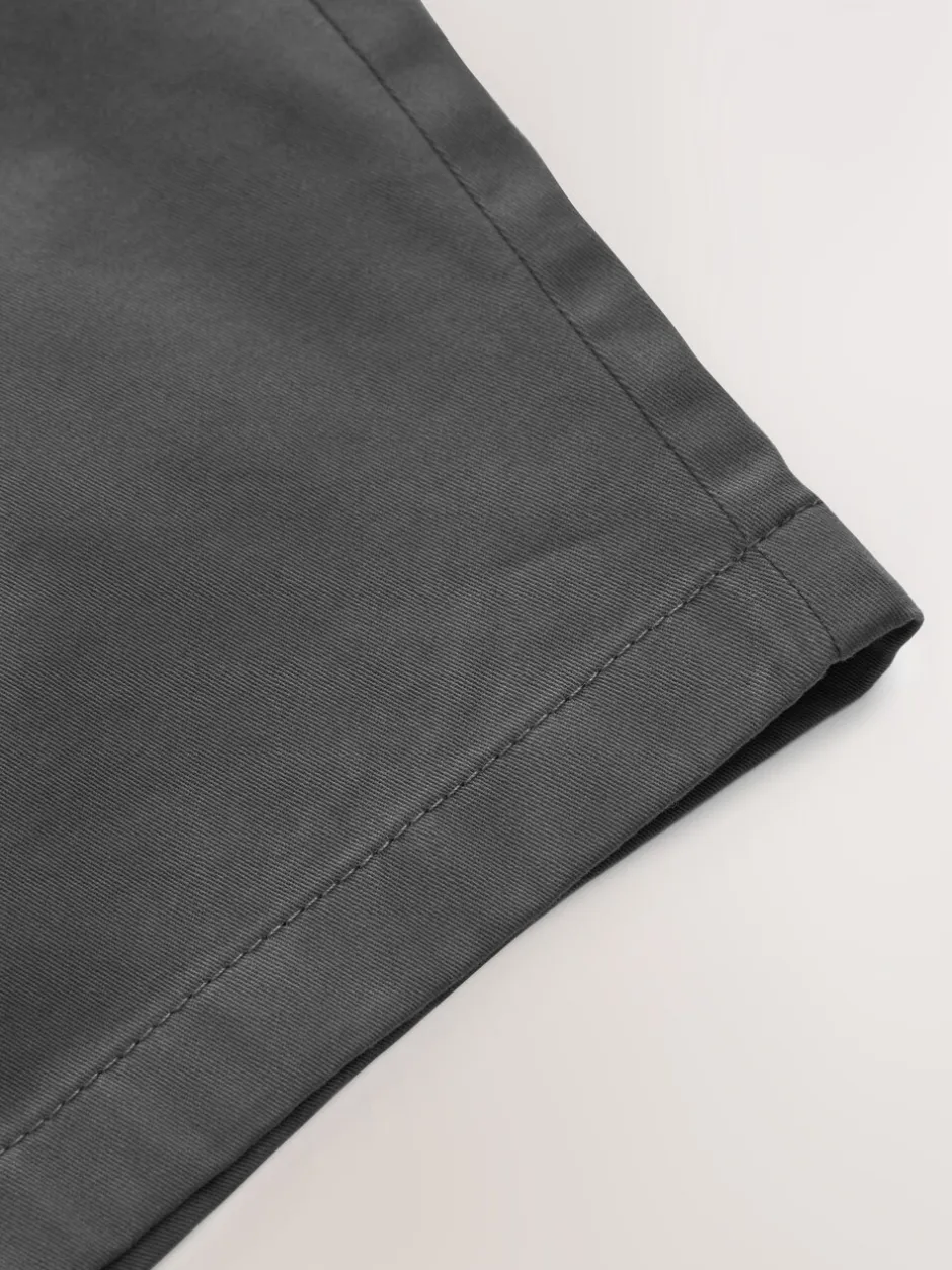 Shorts|Next - Slim Fit - Set van 2 chinoshorts met stretch Marineblauw/antraciet