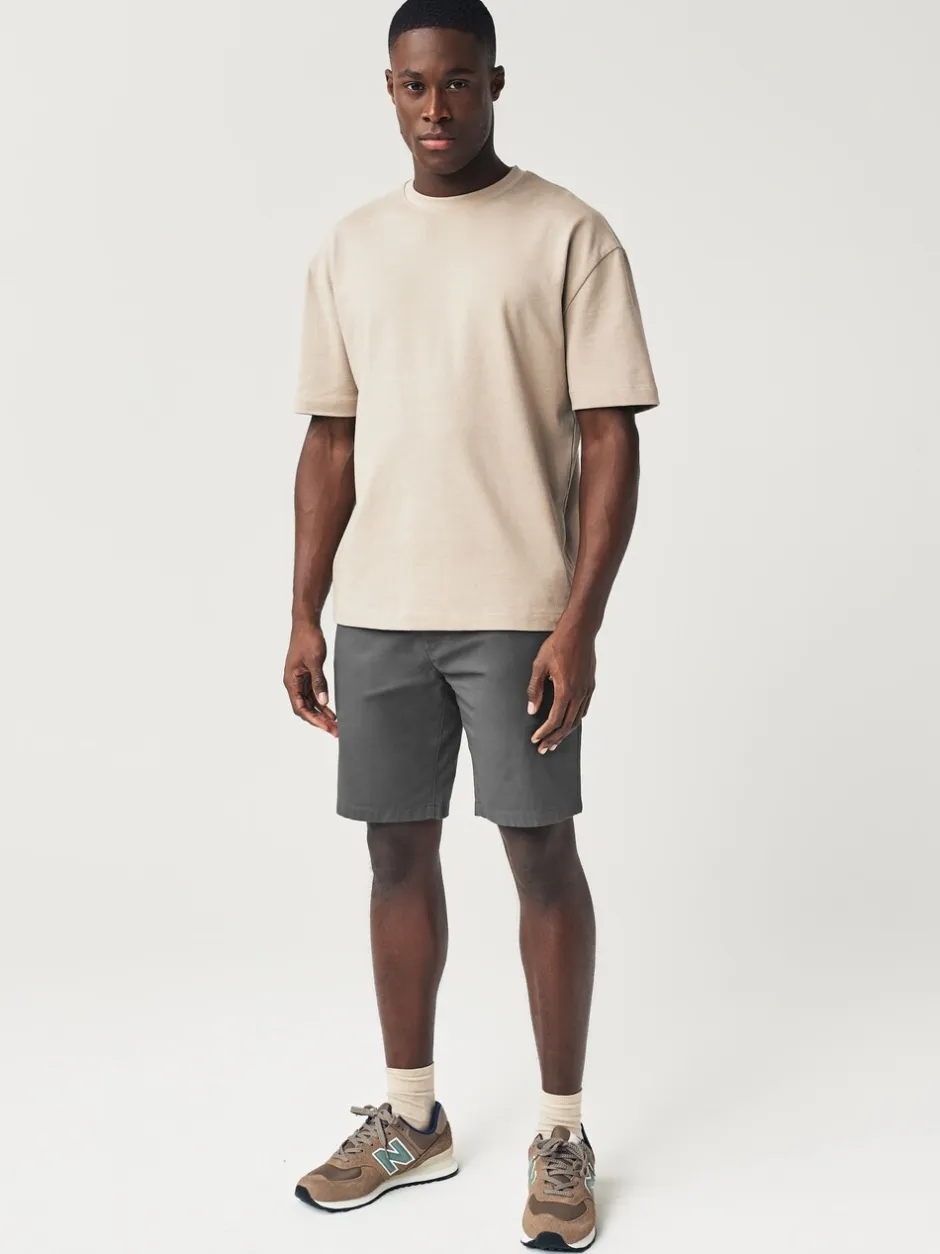 Shorts|Next - Slim Fit - Set van 2 chinoshorts met stretch Marineblauw/antraciet