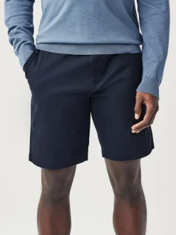 Shorts|Next - Straight fit - Set van 2 chinoshorts met stretch Marineblauw/antraciet