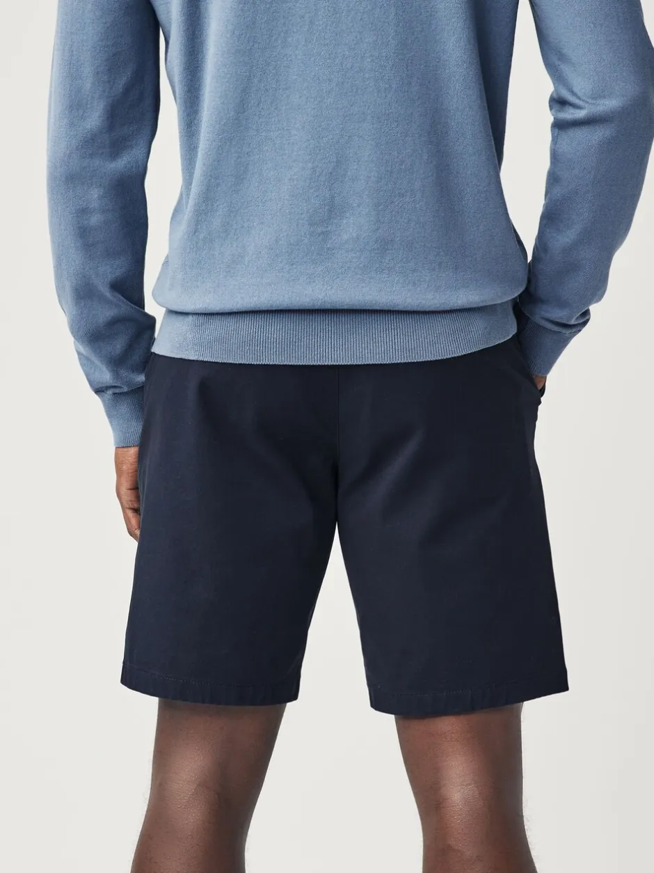 Shorts|Next - Straight fit - Set van 2 chinoshorts met stretch Marineblauw/antraciet