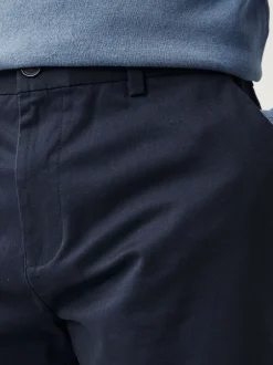 Shorts|Next - Straight fit - Set van 2 chinoshorts met stretch Marineblauw/antraciet