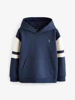 Sweaters En Hoody´S|Next - Hoodie met kleurblokken (3 - 16 jr) Marineblauw/crème