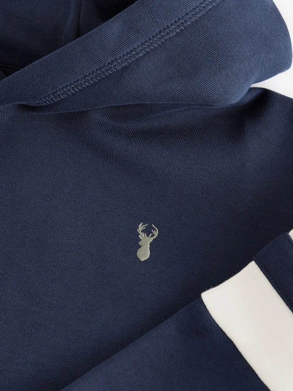 Sweaters En Hoody´S|Next - Hoodie met kleurblokken (3 - 16 jr) Marineblauw/crème