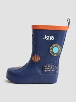Laarzen|Jojo Maman Bébé - Plain Wellies Marineblauwe sticker