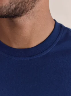 Pyjama's|Loungewear*Next Marineblauw/grijs - Geruite geweven pyjamaset met korte mouwen