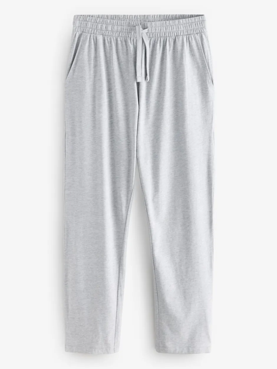 Pyjama's|Next Marineblauw/grijs - Jersey pyjamaset met lange mouwen