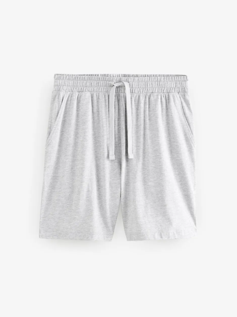 Pyjama's|Next Marineblauw/grijs - Korte jersey pyjama's verpakking van 2