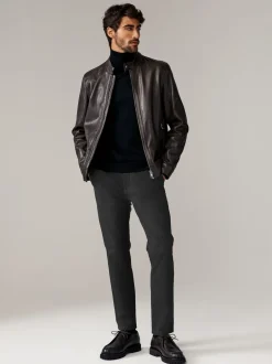 Broeken En Chino's|Next - Slim Fit - Stretch chino's verpakking van 2 Marineblauw/grijs antraciet