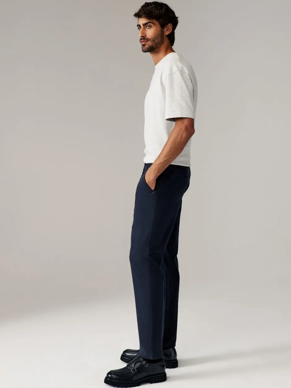 Broeken En Chino's|Next - Slim Fit - Stretch chino's verpakking van 2 Marineblauw/grijs antraciet