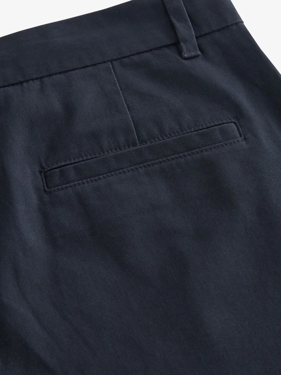 Broeken En Chino's|Next - Slim Fit - Stretch chino's verpakking van 2 Marineblauw/grijs antraciet