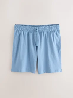 Pyjama's|Next Marineblauw/grijs/blauw - Set van 3 jersey pyjamashorts