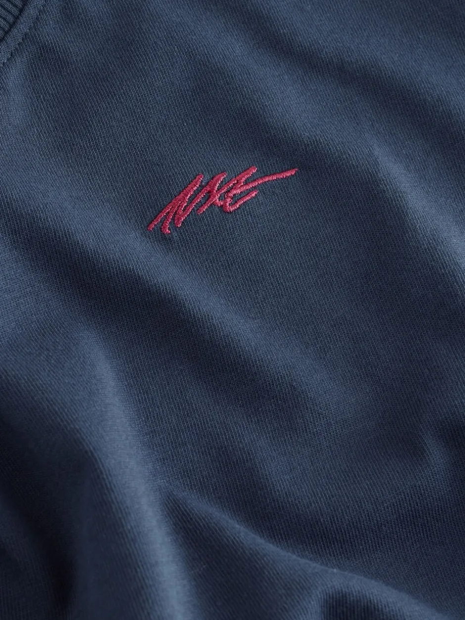 T-Shirts|Tops*Next - Short Sleeve Logo Chest Graphic T-Shirts 4 Pack (3-16yrs) Marineblauw/grijs/paarsrood