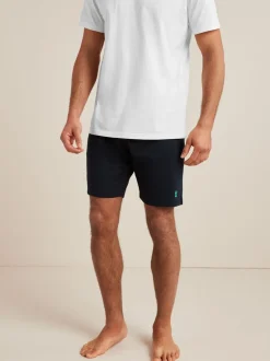 Shorts|Next - Loopback Soft Touch Shorts 3 Pack Marineblauw/grijs/zwart