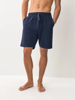 Shorts|Next - Loopback Soft Touch Shorts 3 Pack Marineblauw/grijs/zwart