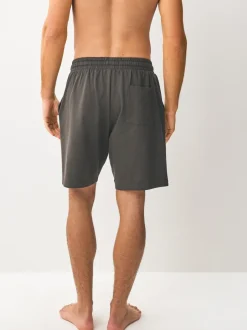 Shorts|Next - Loopback Soft Touch Shorts 3 Pack Marineblauw/grijs/zwart