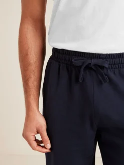 Shorts|Next - Loopback Soft Touch Shorts 3 Pack Marineblauw/grijs/zwart