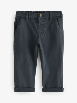 Broeken En Chino's*Next Marineblauw/kiezelkleurig - Verpakking van 2 stretchy chinobroeken (3 mnd-7 jr)