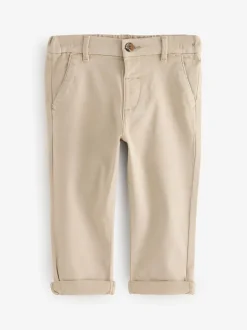 Broeken En Chino's*Next Marineblauw/kiezelkleurig - Verpakking van 2 stretchy chinobroeken (3 mnd-7 jr)