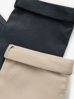 Broeken En Chino's*Next Marineblauw/kiezelkleurig - Verpakking van 2 stretchy chinobroeken (3 mnd-7 jr)
