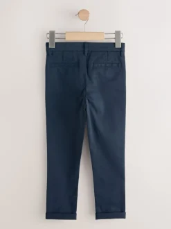 Broeken En Chino's*Next - Stretch skinny chino's verpakking van 2 (3-17jr) Marineblauw/kiezelkleurig