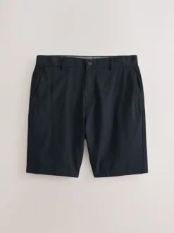 Shorts*Next - Straight fit - Set van 2 chinoshorts met stretch Marineblauw/kiezelkleurig