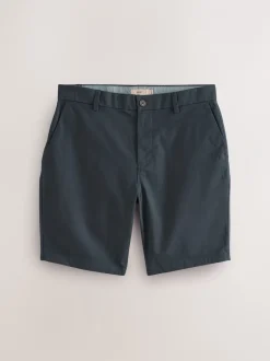 Shorts|Next - Slim Fit - Set van 2 chinoshorts met stretch Marineblauw/kiezelkleurig
