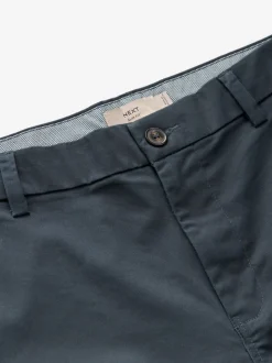 Shorts|Next - Slim Fit - Set van 2 chinoshorts met stretch Marineblauw/kiezelkleurig