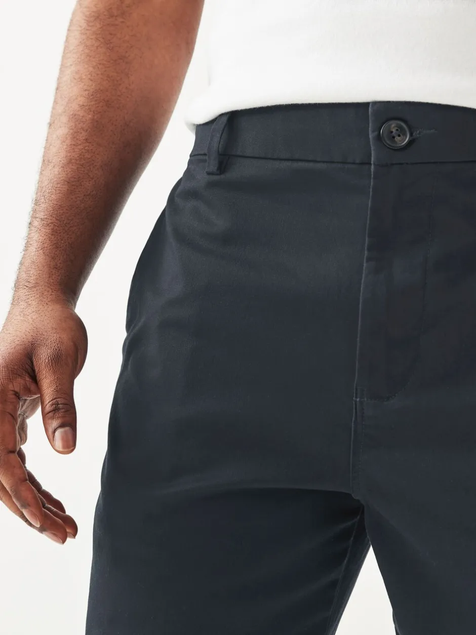 Shorts|Next - Slim Fit - Set van 2 chinoshorts met stretch Marineblauw/kiezelkleurig