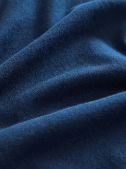 Poloshirts|T-Shirts En Hemden*Next - Gebreide poloshirts met lange mouwen 2 -pack Marineblauw/naturel